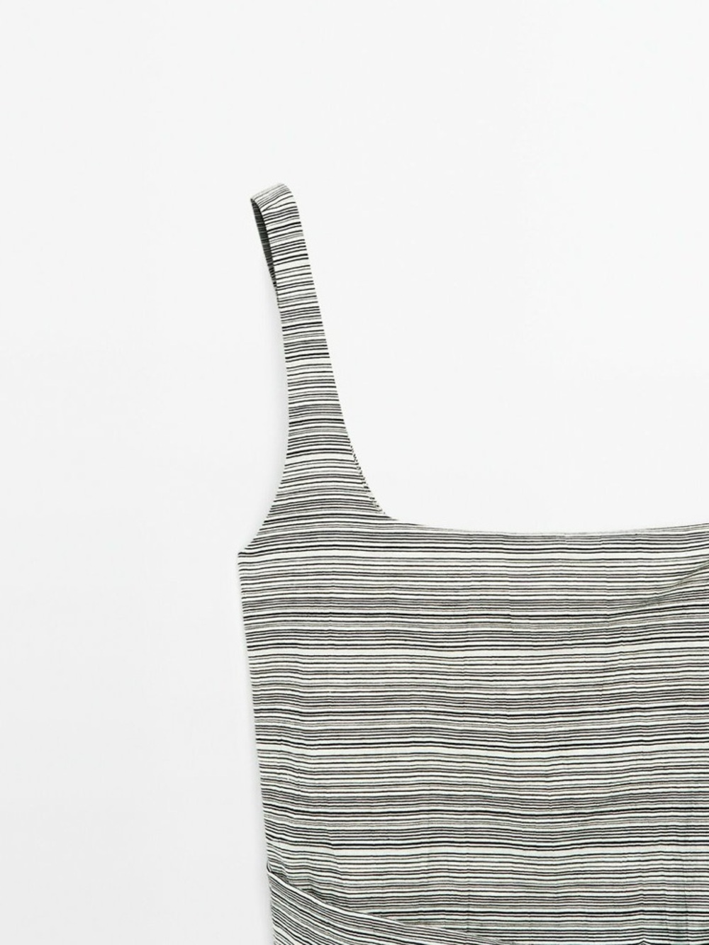 Massimo Dutti ~ STRIPED FLOUNCE MIDI - Day dress - Picture 8 of 13